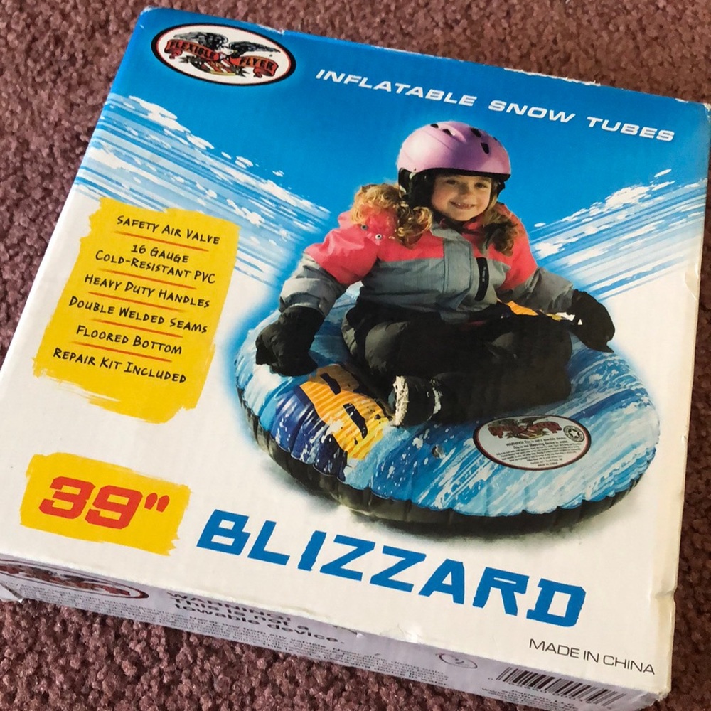 NIB Flexible Flyer Blizzard Inflatable Snow Tubes